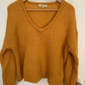 Madewell Mustard Yellow Sweater